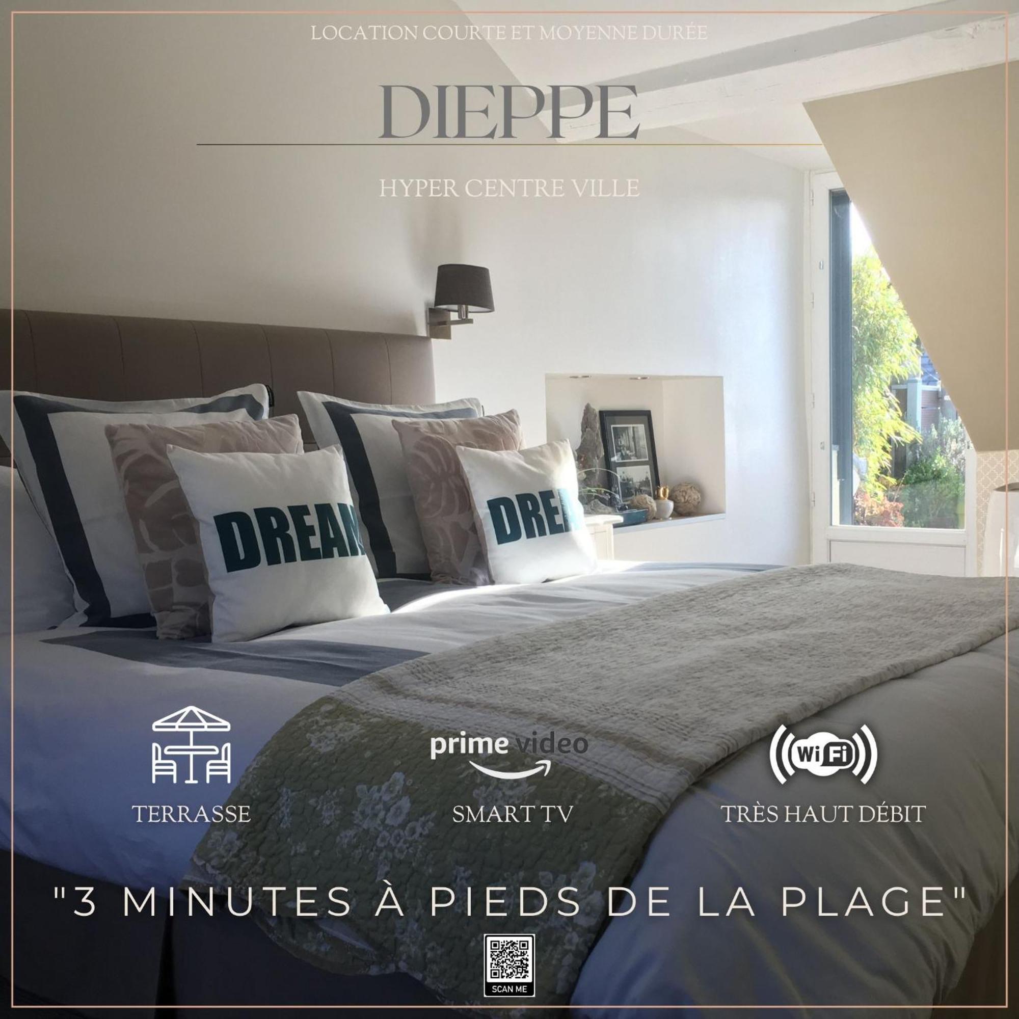 Duplex 52M2 Hyper Centre, Petite Terrasse Exposee Sud Dieppe Ngoại thất bức ảnh